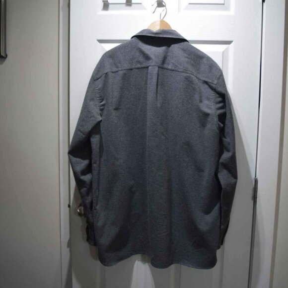 LL Bean Heavy Cotton Long Sleeve Button Down Shirt / Jacket Shacket - Picture 4 of 4